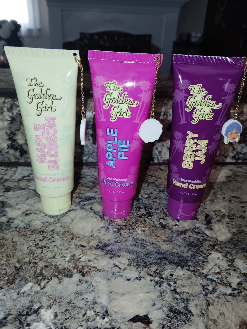 NEW 3-Pk The Golden Girls Ultra Nourishing Hand Cream Set with Character
